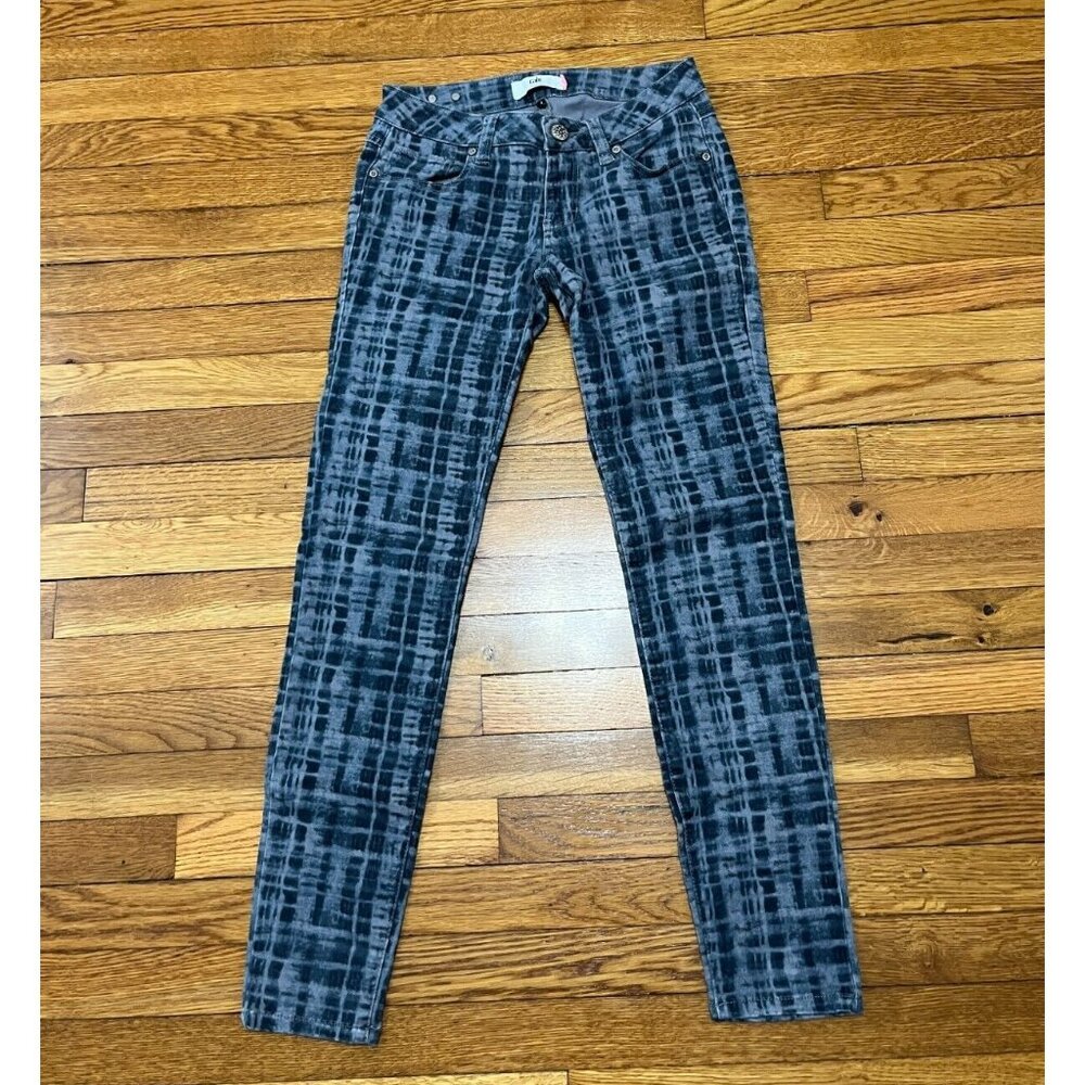 Cabi Jeans Women's Size 2 Skinny Fit Low Rise Blue Acid Wash 29x30